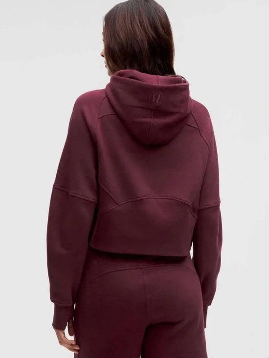 lululemon Half Zip Scuba Hoodie with Gold Zipper - Picture 3 of 8